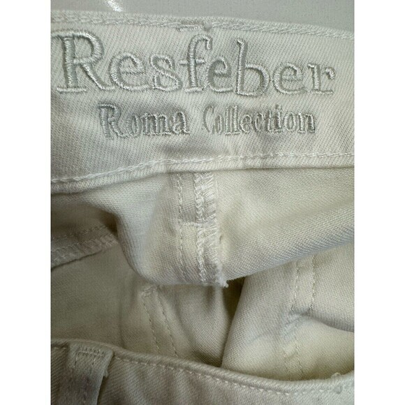 Resfeber jeans Roma collection cream skinny  jeans size 16 - Picture 10 of 15